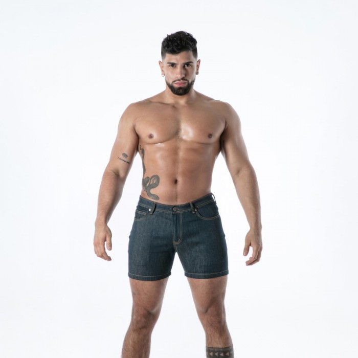 Corto de la marca TOF PARIS - copy of Short Backless TOF Paris Raw Denim - Noir - Ref : TOF665BU