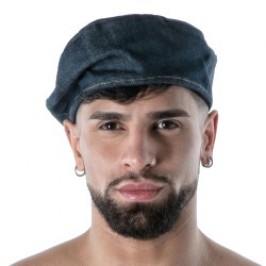 Gorras y sombreros de la marca TOF PARIS - copy of Beret TOF Paris Raw Denim - Noir - Ref : TOF663BU