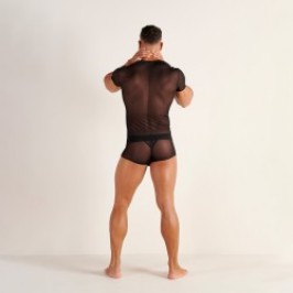 Kurze Ärmel der Marke WOH - T-Shirt Crew Neck WOH Personal Allure - Noir - Ref : 463044 0004