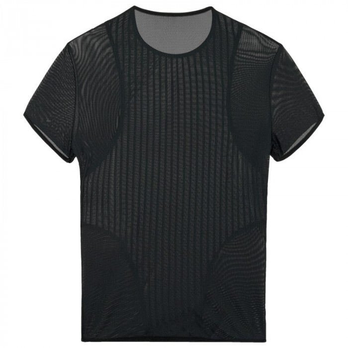 Manches courtes de la marque WOH - Tee-Shirt Crew Neck WOH Personal Allure - Noir - Ref : 463044 0004