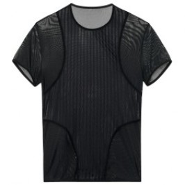 Kurze Ärmel der Marke WOH - T-Shirt Crew Neck WOH Personal Allure - Noir - Ref : 463044 0004