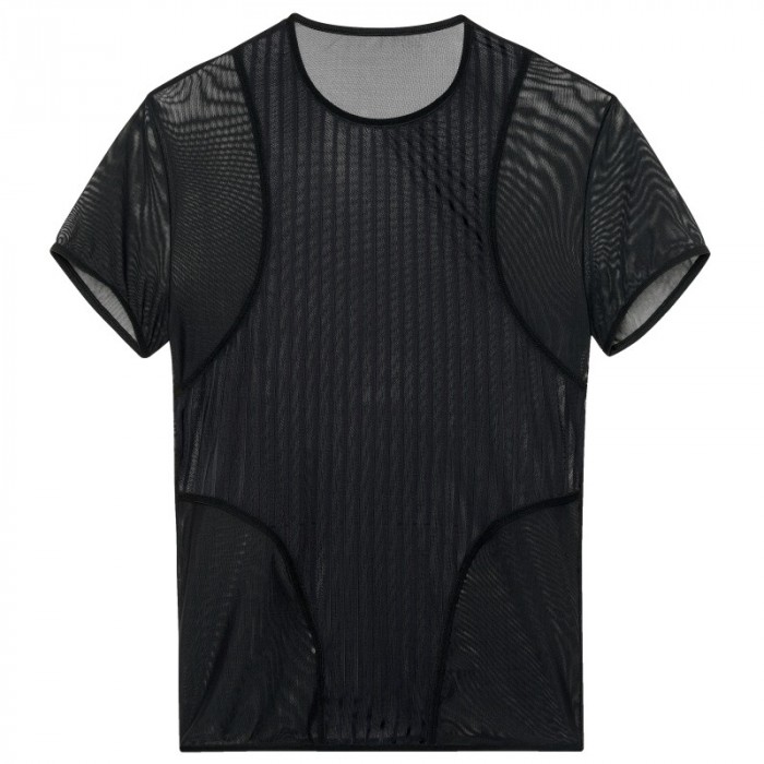 Manches courtes de la marque WOH - Tee-Shirt Crew Neck WOH Personal Allure - Noir - Ref : 463044 0004