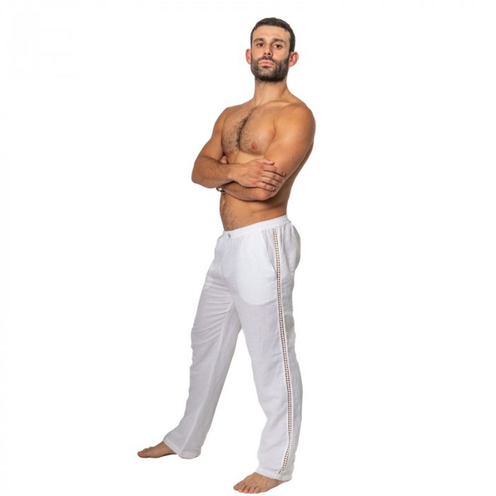 Pantalon de la marque L HOMME INVISIBLE - Pantalon L Homme Invisible - Mykonos - Ref : HW144 MYK 002