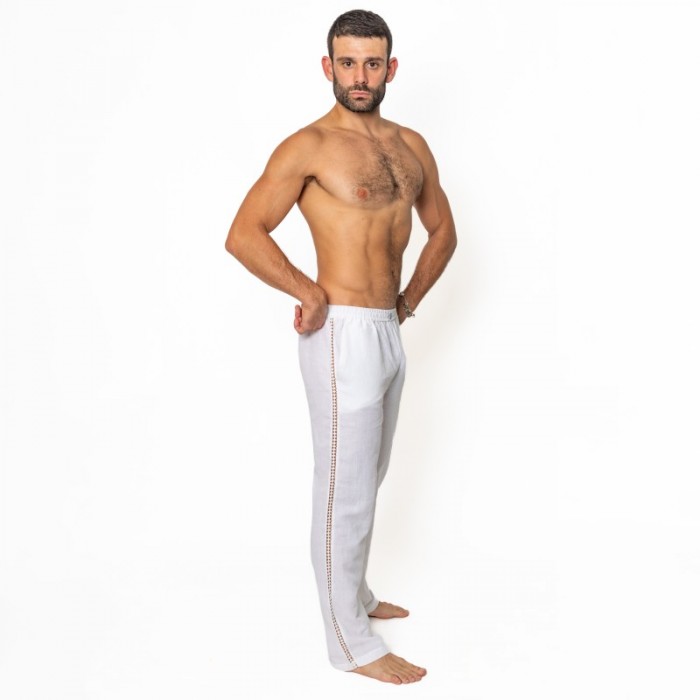 Pantalon de la marque L HOMME INVISIBLE - Pantalon L Homme Invisible - Mykonos - Ref : HW144 MYK 002