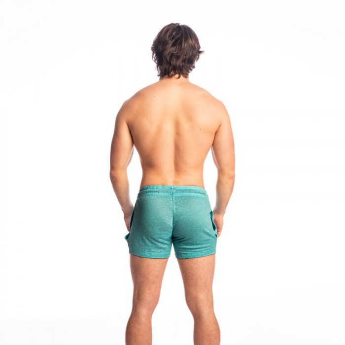 Short de la marque L HOMME INVISIBLE - Short Lounge L Homme Invisible - Nieuport - Ref : RW29 NIE 043