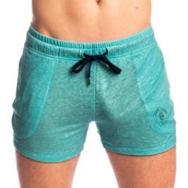 Short de la marque L HOMME INVISIBLE - Short Lounge L Homme Invisible - Nieuport - Ref : RW29 NIE 043