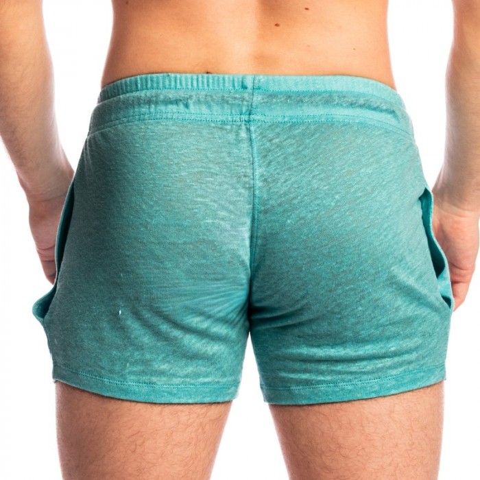Short de la marque L HOMME INVISIBLE - Short Lounge L Homme Invisible - Nieuport - Ref : RW29 NIE 043