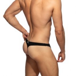 String de la marque ADDICTED - String Addicted Slub Jersey - Noir - Ref : AD1476 C10