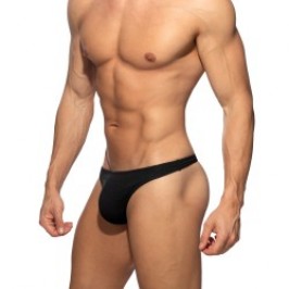 String de la marque ADDICTED - String Addicted Slub Jersey - Noir - Ref : AD1476 C10