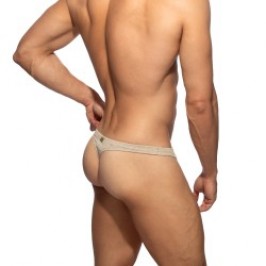 Thong of the brand ADDICTED - copy of String slub jersey - Noir - Ref : AD1476 C28