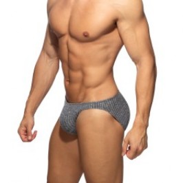Slip, Tanga de la marque ADDICTED - Bikini Addicted Jeans Rib Knit - Marine - Ref : AD1473 C09