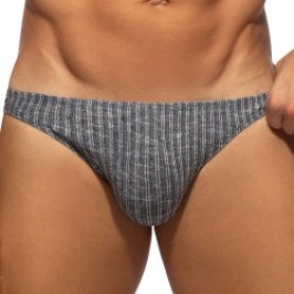 Slip, Tanga de la marque ADDICTED - Bikini Addicted Jeans Rib Knit - Marine - Ref : AD1473 C09