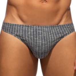 Schnur der Marke ADDICTED - Thong Addicted Jeans Rib Knit - Marine - Ref : AD1474 C09