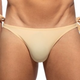 Slip de bain de la marque ADDICTED - String de Bain Addicted Multi Cord - Beige - Ref : ADS390 C28