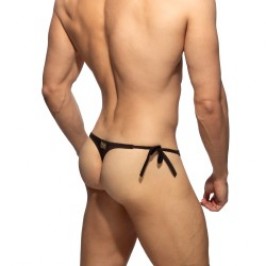 String de la marque ADDICTED - String de Bain Addicted Multi Cord - Marron - Ref : ADS390 C13