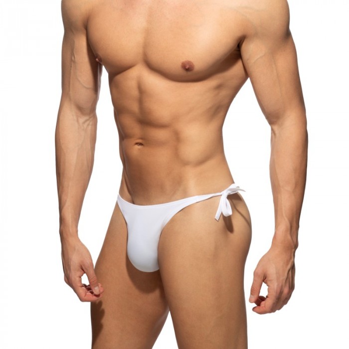String de la marque ADDICTED - String de Bain Addicted Multi Cord - Blanc - Ref : ADS390 C01