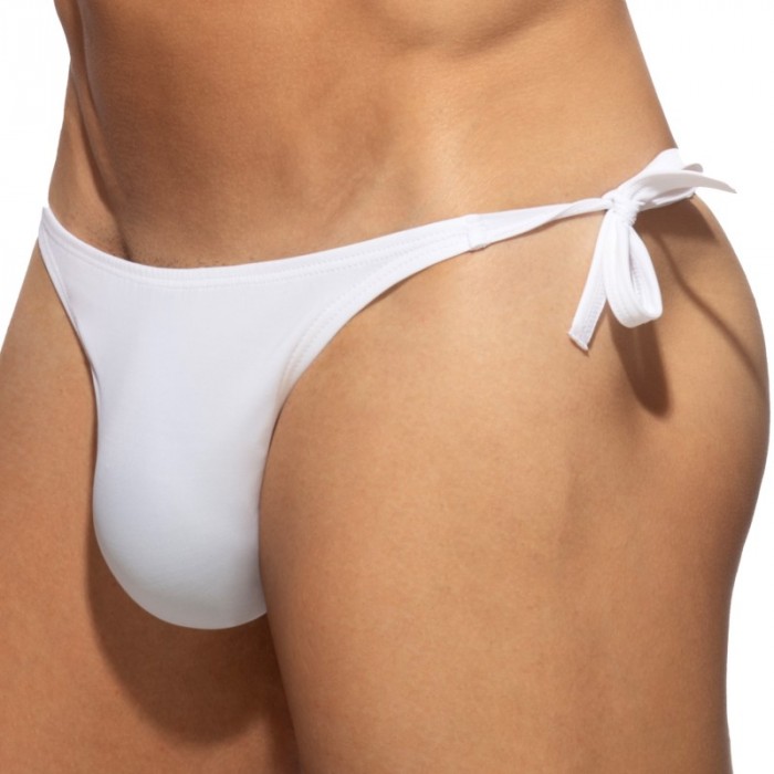 String de la marque ADDICTED - String de Bain Addicted Multi Cord - Blanc - Ref : ADS390 C01