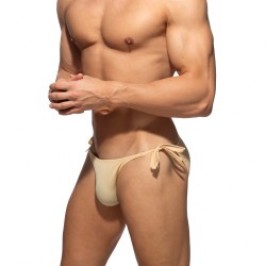 Slip, Tanga de la marque ADDICTED - Bikini Addicted Multi-Cord - Beige - Ref : ADS389 C28