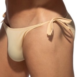 Slip, Tanga de la marque ADDICTED - Bikini Addicted Multi-Cord - Beige - Ref : ADS389 C28