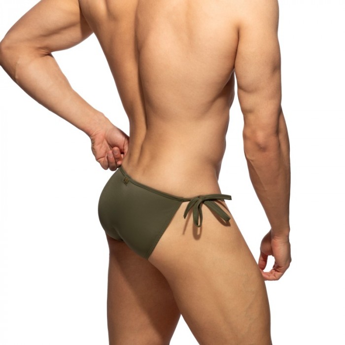 Slip, Tanga de la marque ADDICTED - Bikini Addicted Multi-Cord Brief - Kaki - Ref : ADS389 C12