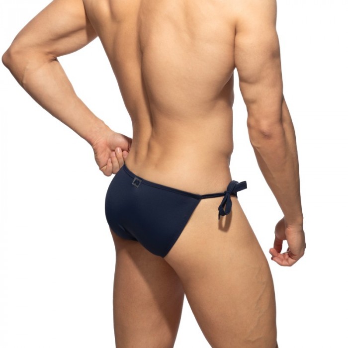 Slip de bain de la marque ADDICTED - Bikini de Bain Addicted Multi-Cord Brief - Marine - Ref : ADS389 C09