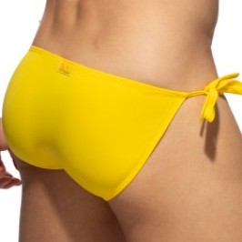 Slip, Tanga de la marque ADDICTED - Bikini de Bain Addicted Multi-Cord Brief - Jaune - Ref : ADS389 C03