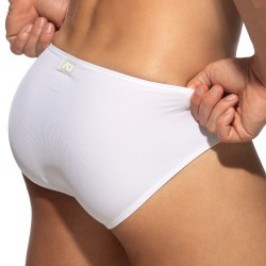 Brief of the brand ADDICTED - Bikini Addicted Snow Rib Knit - Blanc - Ref : AD1465 C01
