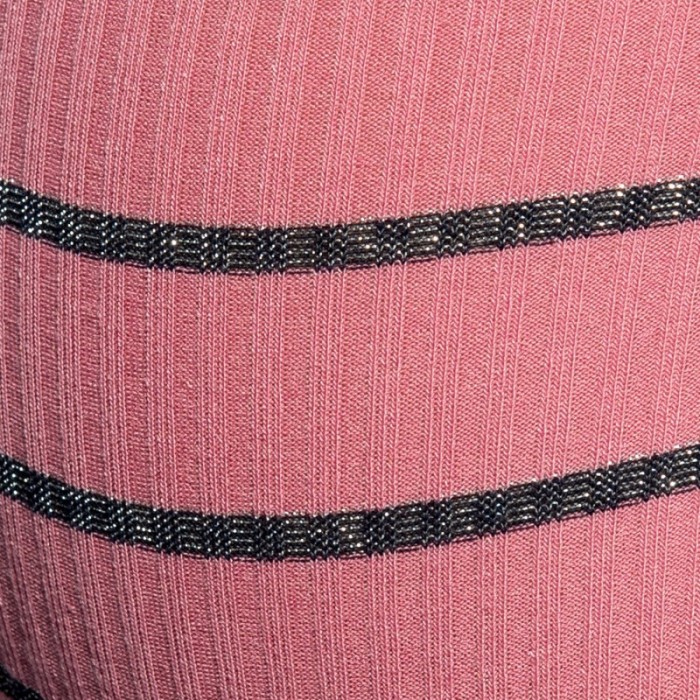 String de la marque ES COLLECTION - String ES Collection Soft Grid Édition Limitée - Rose - Ref : UN675 C05