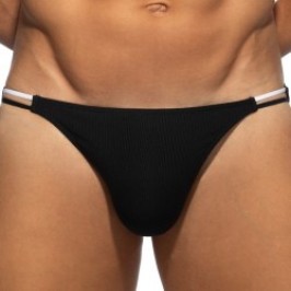Slip, Tanga de la marque ADDICTED - Bikini Addicted Sexy Rib Édition Limitée - Noir - Ref : AD1463 C10