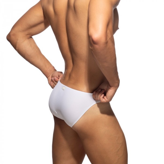 Slip der Marke ADDICTED - Bikini Addicted Sexy Rib Édition Limitée - Blanc - Ref : AD1463 C01