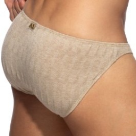 Slip de la marca ADDICTED - copy of Bikini Addicted Mock Ribs Édition Limitée - Blanc - Ref : AD1479 C28