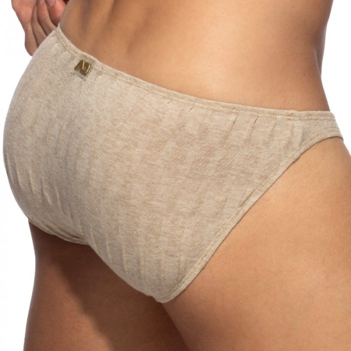 Slip de la marca ADDICTED - copy of Bikini Addicted Mock Ribs Édition Limitée - Blanc - Ref : AD1479 C28