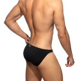 Slip, Tanga de la marque ADDICTED - Bikini Addicted Mock Ribs Édition Limitée - Noir - Ref : AD1479 C10