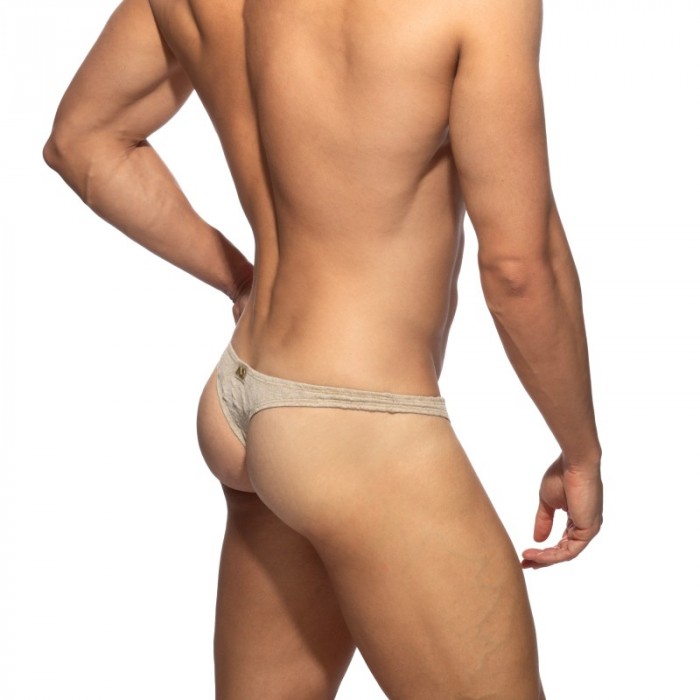 Tanga de la marca ADDICTED - copy of String Addicted Mock Ribs Édition Limitée - Blanc - Ref : AD1480 C28