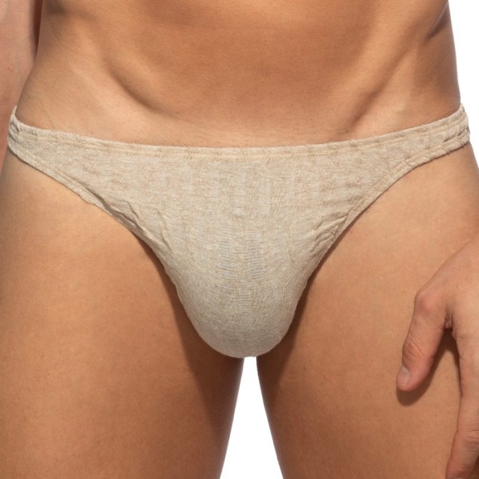 Tanga de la marca ADDICTED - copy of String Addicted Mock Ribs Édition Limitée - Blanc - Ref : AD1480 C28