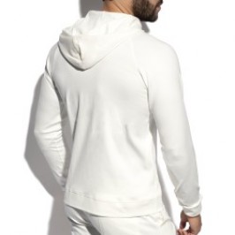 Jacke der Marke ES COLLECTION - Full-Zip Es Collection Hoodie - Blanc - Ref : SP362 C01
