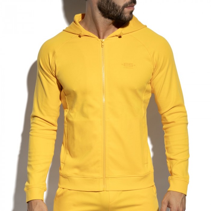Jacke der Marke ES COLLECTION - copy of Full-Zip Es Collection Hoodie - Blanc - Ref : SP362 C03