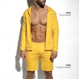 Jacke der Marke ES COLLECTION - copy of Full-Zip Es Collection Hoodie - Blanc - Ref : SP362 C03