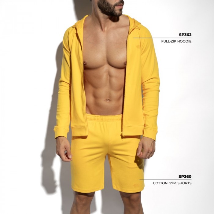 Jacke der Marke ES COLLECTION - copy of Full-Zip Es Collection Hoodie - Blanc - Ref : SP362 C03