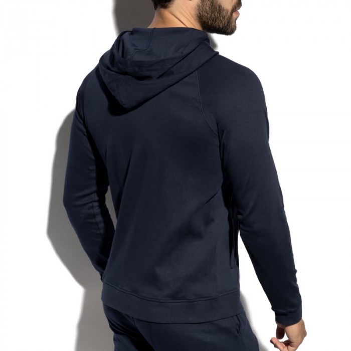 Jacke der Marke ES COLLECTION - copy of Full-Zip Es Collection Hoodie - Blanc - Ref : SP362 C09