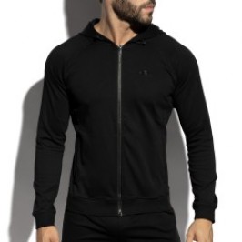 Veste de la marque ES COLLECTION - Veste capuche Es Collection Gym - Noir - Ref : SP362 C10