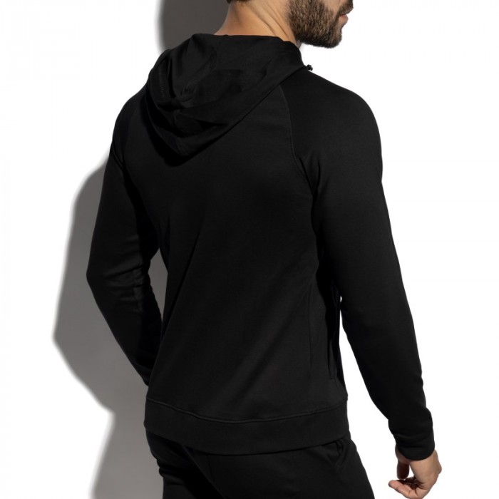 Jacke der Marke ES COLLECTION - copy of Full-Zip Es Collection Hoodie - Blanc - Ref : SP362 C10