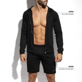Jacke der Marke ES COLLECTION - copy of Full-Zip Es Collection Hoodie - Blanc - Ref : SP362 C10