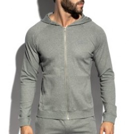Jacke der Marke ES COLLECTION - copy of Full-Zip Es Collection Hoodie - Blanc - Ref : SP362 C11