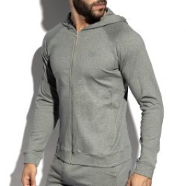 Jacke der Marke ES COLLECTION - copy of Full-Zip Es Collection Hoodie - Blanc - Ref : SP362 C11