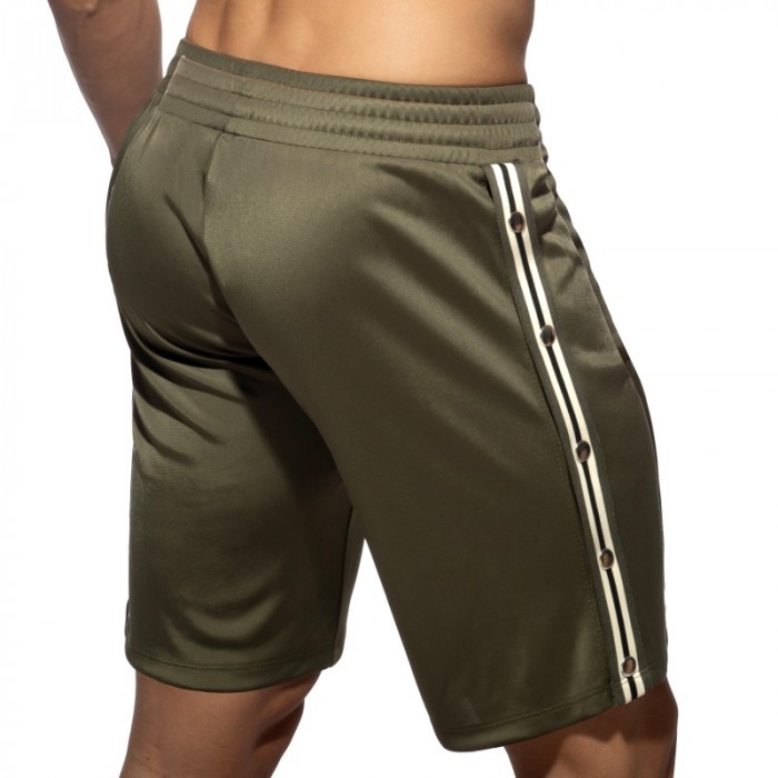 Bermuda de la marque ES COLLECTION - Bermuda Addicted Nexus Button - Kaki - Ref : AD1400 C12