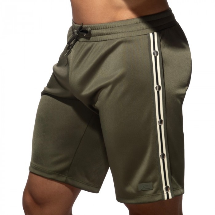Bermuda de la marque ES COLLECTION - Bermuda Addicted Nexus Button - Kaki - Ref : AD1400 C12