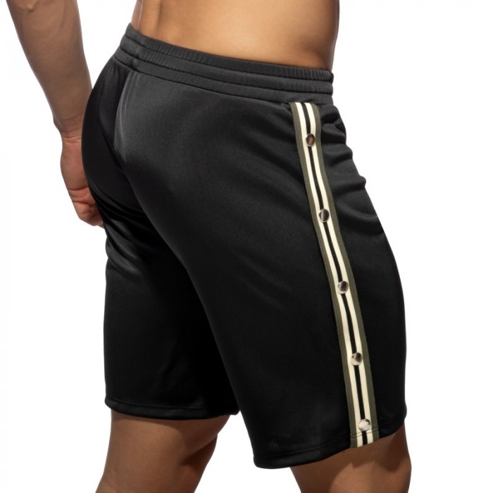 Bermuda de la marque ES COLLECTION - Bermuda Addicted Nexus Button - Noir - Ref : AD1400 C10