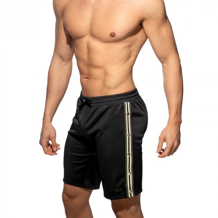 Bermuda de la marque ES COLLECTION - Bermuda Addicted Nexus Button - Noir - Ref : AD1400 C10