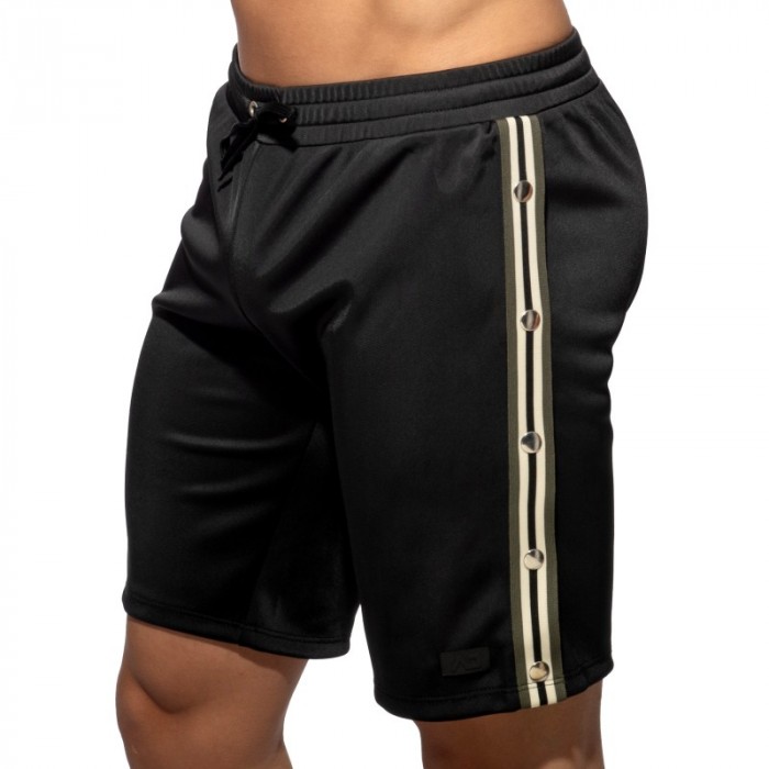 Bermuda de la marque ES COLLECTION - Bermuda Addicted Nexus Button - Noir - Ref : AD1400 C10
